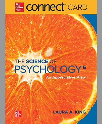 Imagen de archivo de Connect Access Card for The Science of Psychology: An Appreciative View a la venta por BooksRun