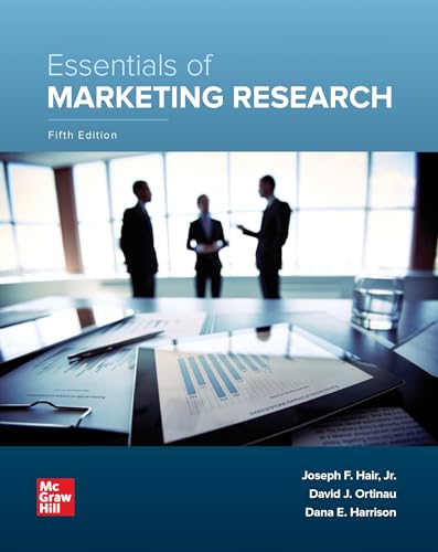 Stock image for Loose Leaf for Essentials of Marketing Research for sale by Textbooks2go