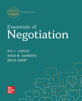 Stock image for Connect Access Card for Essentials of Negotiation, 7th Edition for sale by BooksRun