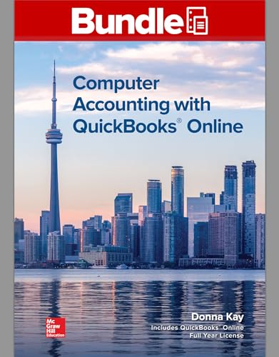 9781260517477: GEN COMBO LL COMPUTER ACCOUNTING W/QUICKBOOKS OL; CONNECT ACCESS CARD