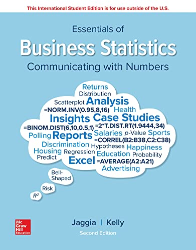 Beispielbild fr Essentials of Business Statistics zum Verkauf von ThriftBooks-Atlanta