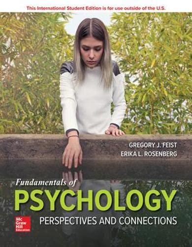 Stock image for ISE Fundamentals of Psychology: Perspectives and Connections for sale by Blackwell's