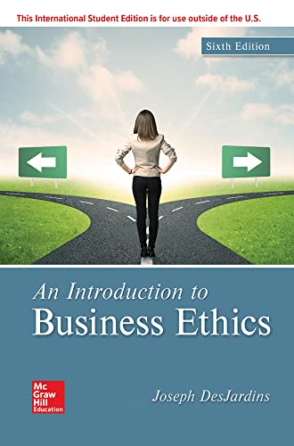 9781260548082: ISE An Introduction to Business Ethics (ISE HED PHILOSOPHY & RELIGION)