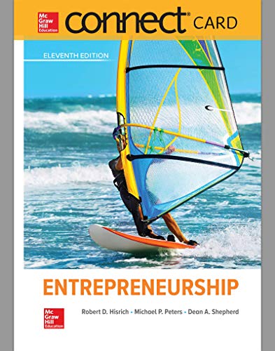 Beispielbild fr Connect 1-Semester Access Card for Entrepreneurship zum Verkauf von Textbooks_Source