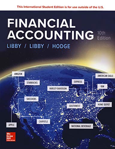Beispielbild fr Financial Accounting, 10th edition zum Verkauf von Book Dispensary