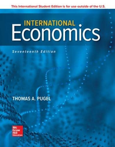 9781260565539: International economics (Economia e discipline aziendali)