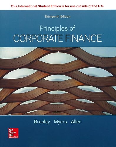 9781260565553: Principles of corporate finance (Economia e discipline aziendali)