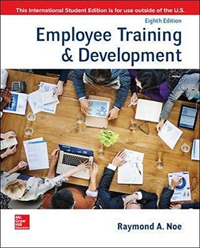 Imagen de archivo de Employee Training & Development a la venta por Ergodebooks