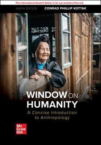 Stock image for (ISE)WINDOW ON HUMANITY: A CONCISE INTRODUCTION TO GENERAL ANTHROPOLOGY for sale by Basi6 International