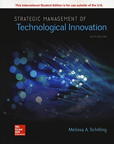 Stock image for ISE Strategic Management of Technological Innovation for sale by Zoom Books Company