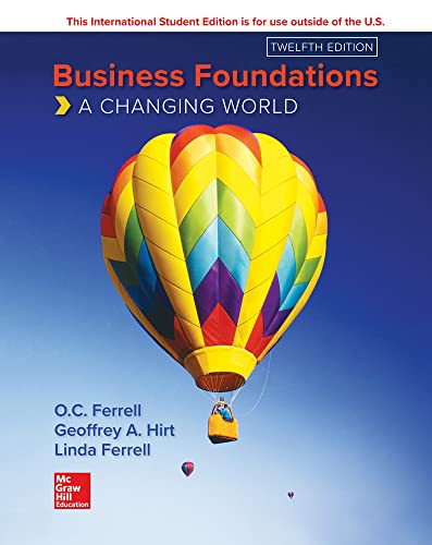 Stock image for ISE Business Foundations: A Changing World for sale by Big River Books
