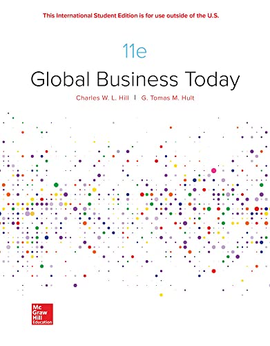 Imagen de archivo de ISE Global Business Today a la venta por Mahler Books