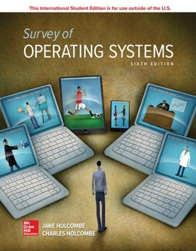 Stock image for ISE Survey of Operating Systems for sale by Books Puddle