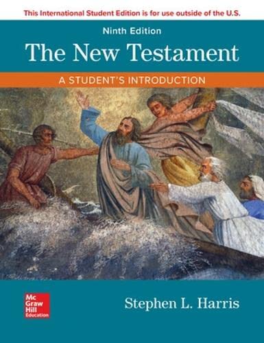 Stock image for ISE The New Testament: A Student's Introduction for sale by Blackwell's