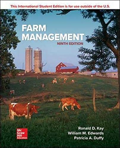 Imagen de archivo de Farm Management a la venta por Books Unplugged