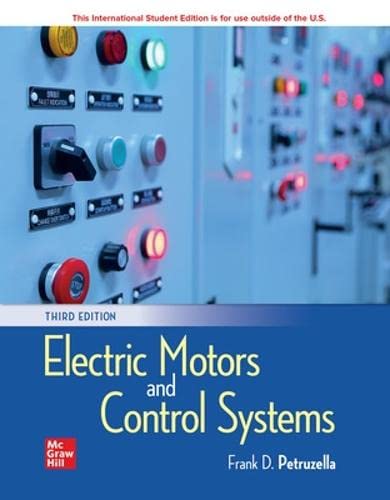 Beispielbild fr ISE Electric Motors and Control Systems zum Verkauf von Blackwell's