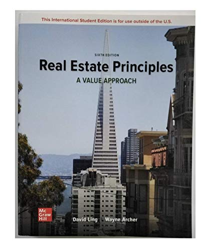 Imagen de archivo de ISE Real Estate Principles: A Value Approach (ISE HED IRWIN REAL ESTATE) a la venta por ThriftBooks-Dallas