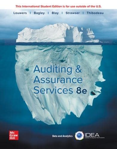 9781260570519: ISE Auditing & Assurance Services (ISE HED IRWIN ACCOUNTING)