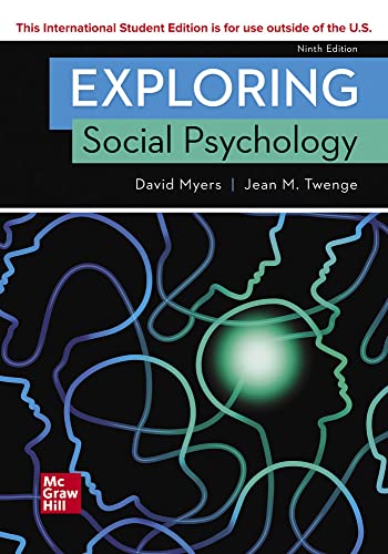 Stock image for Exploring Social Psychology for sale by Goodwill of Colorado