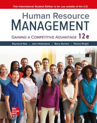 Imagen de archivo de Human Resource Management a la venta por booksdeck