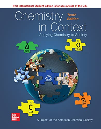 Imagen de archivo de ISE Chemistry in Context a la venta por Blackwell's