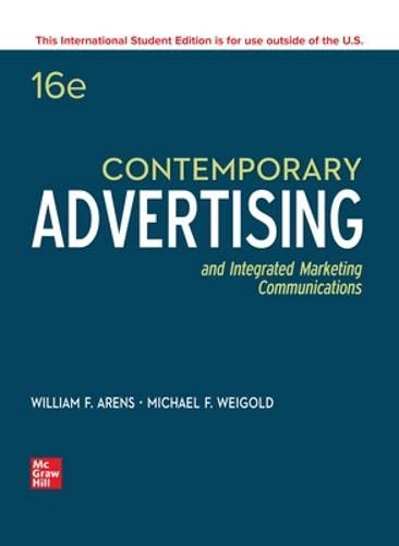 9781260570830: ISE Contemporary Advertising