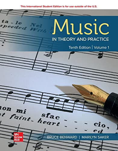 Stock image for ISE Music in Theory and Practice Volume 1 for sale by Monster Bookshop