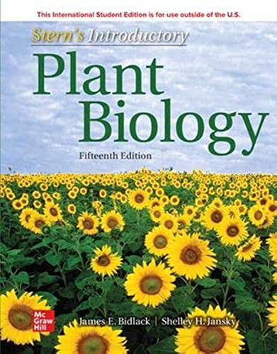 Stock image for ISE Stern's Introductory Plant Biology (ISE HED BOTANY, ZOOLOGY, ECOLOGY AND EVOLUTION) for sale by BooksRun