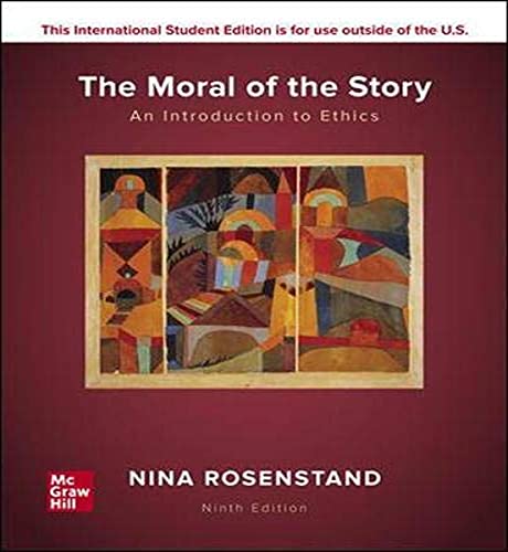 Imagen de archivo de Moral Of The Story Introduction Ethics a la venta por BooksRun