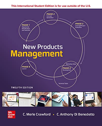 9781260575088: ISE New Products Management (ISE HED IRWIN MARKETING)