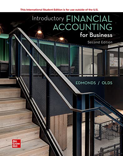 9781260575309: ISE Introductory Financial Accounting for Business