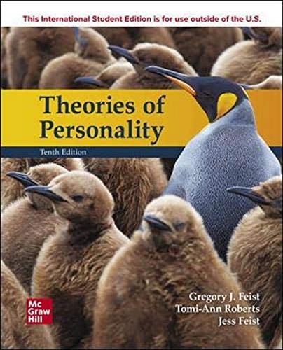 Stock image for Theories Of Personality for sale by GF Books, Inc.