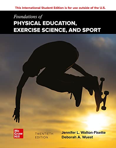 Stock image for ISE Foundations of Physical Education, Exercise Science, and Sport for sale by Books Unplugged