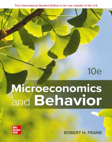 Stock image for ISE Microeconomics and Behavior for sale by GF Books, Inc.