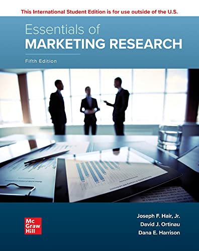 Stock image for ISE Essentials of Marketing Research (ISE HED IRWIN MARKETING) for sale by ThriftBooks-Atlanta