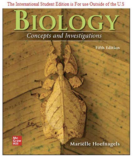 Stock image for Biology: Concepts and Investigations for sale by GF Books, Inc.