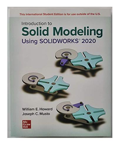 Beispielbild fr Introduction to Solid Modeling Using SOLIDWORKS 2020 zum Verkauf von GF Books, Inc.