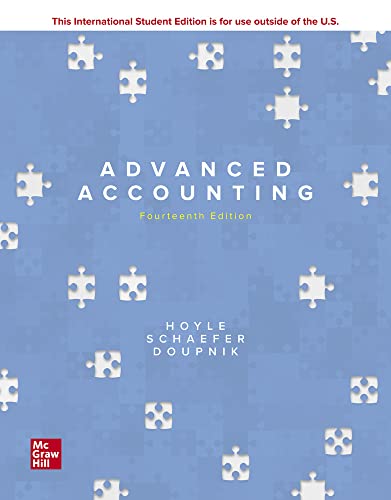 Stock image for ISE Advanced Accounting for sale by Books Unplugged