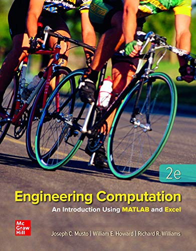 Stock image for Loose Leaf for Engineering Computation: An Introduction Using MATLAB and Excel for sale by SGS Trading Inc