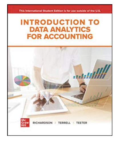 Stock image for Introduction to Data Analytics for Accounting (International edition) Textbook only for sale by ThriftBooks-Atlanta