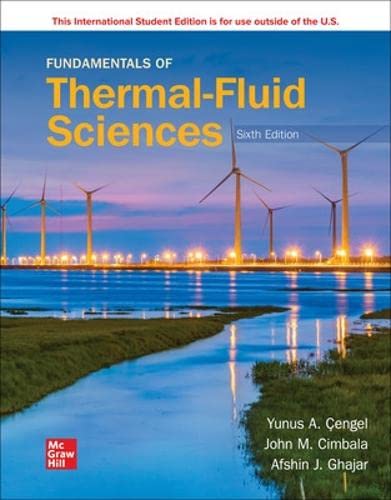 9781260597585: ISE Fundamentals of Thermal-Fluid Sciences