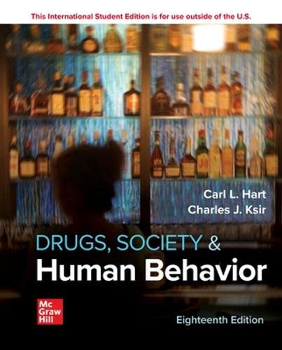 Stock image for ISE Drugs, Society, and Human Behavior (ISE HED B&B HEALTH) for sale by GF Books, Inc.