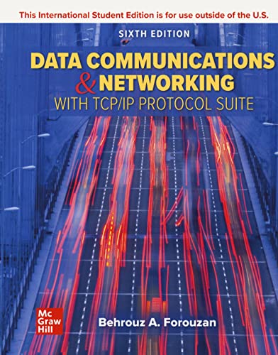 9781260597820: Data Communications and Networking with TCP/IP Protocol Suite. Con Contenuto digitale (fornito elettronicamente)