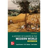 Imagen de archivo de A History of Europe in the Modern World, Volume 1 a la venta por GoldenWavesOfBooks