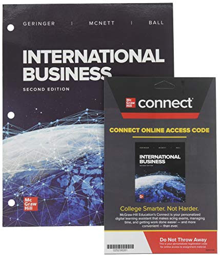 Imagen de archivo de GEN COMBO LOOSELEAF INTERNATIONAL BUSINESS; CONNECT ACCESS CARD a la venta por Textbooks_Source