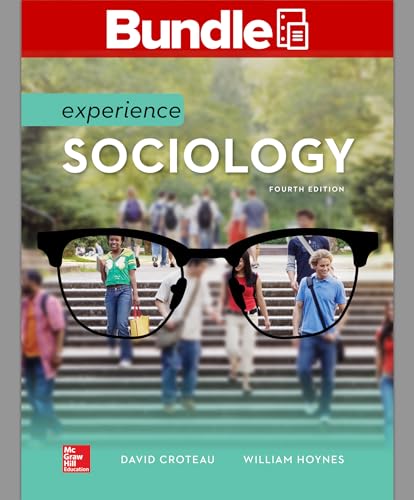 Stock image for GEN COMBO LOOSELEAF EXPERIENCE SOCIOLOGY; CONNECT ACCESS CARD for sale by BooksRun