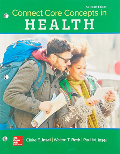 Stock image for GEN COMBO LOOSELEAF CONNECT CORE CONCEPTS IN HEALTH BIG; CONNECT ACCESS CARD for sale by Big River Books