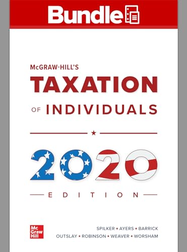 Stock image for GEN COMBO LOOSELEAF MCGRAW-HILLS TAXATION OF INDIVIDUALS; CONNECT Access Card for sale by A Team Books