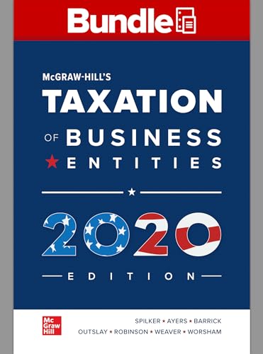9781260696370: GEN COMBO LOOSELEAF MCGRAW-HILLS TAXATION OF BUSINESS ENTITIES; CONNECT Access Card