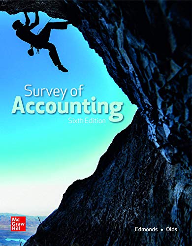 Beispielbild fr Loose Leaf for Survey of Accounting zum Verkauf von Textbooks2go